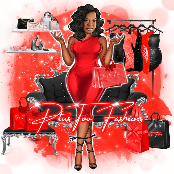 Plus Too Fashions logo
