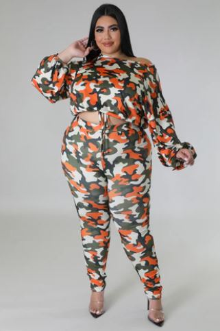 Hide Me Camo Legging Set