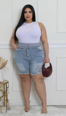 Let's Shop Denim Shorts