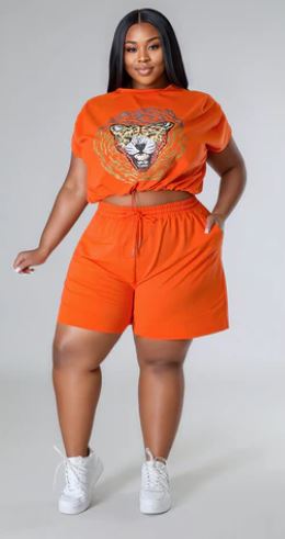 Too Feisty Short Set