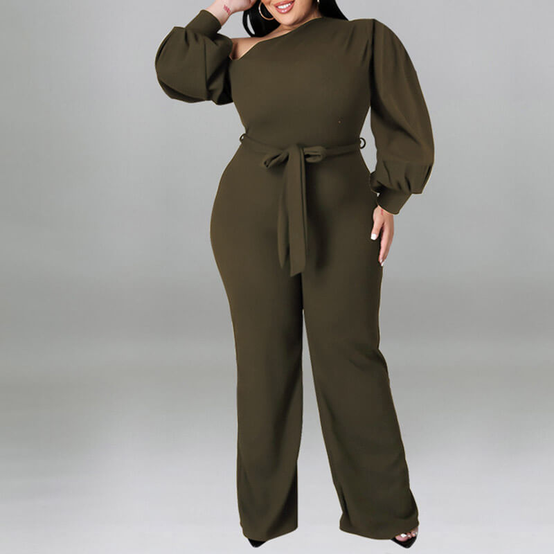 Cold Shoulder Jumpsuit