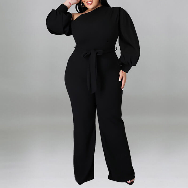 Cold Shoulder Jumpsuit